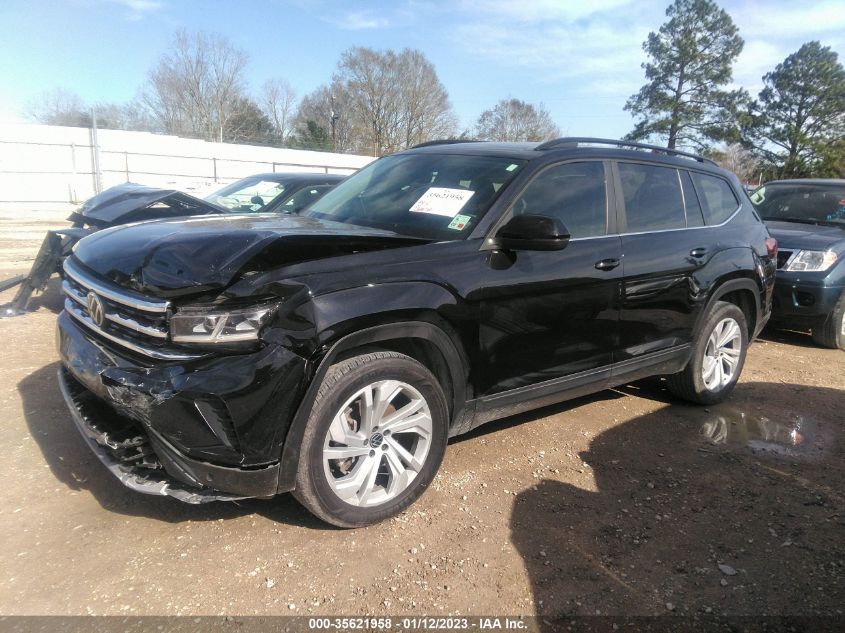 2021 VOLKSWAGEN ATLAS 3.6L V6 SE W/TECHNOLOGY VIN: 1V2JR2CA7MC603833