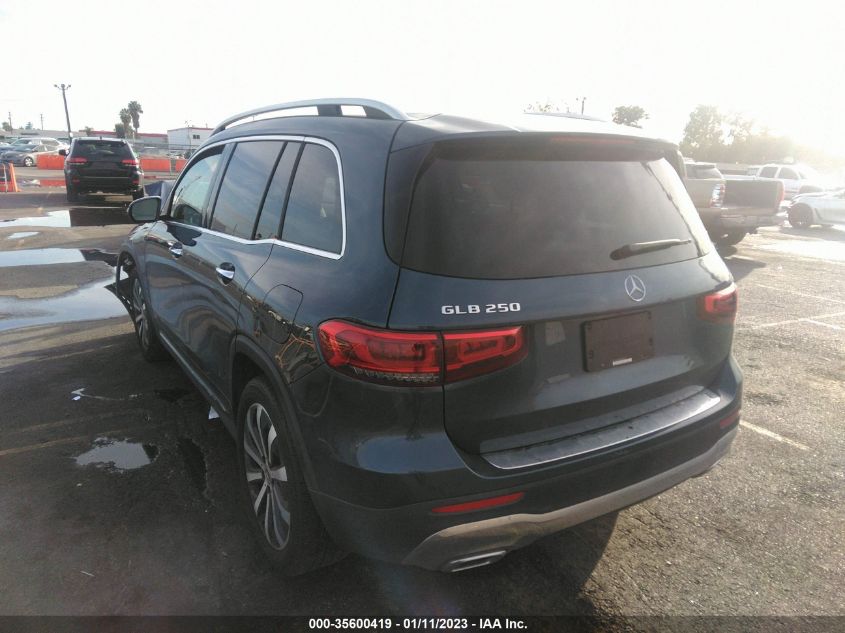 2021 MERCEDES-BENZ GLB GLB 250 VIN: W1N4M4GB6MW087161