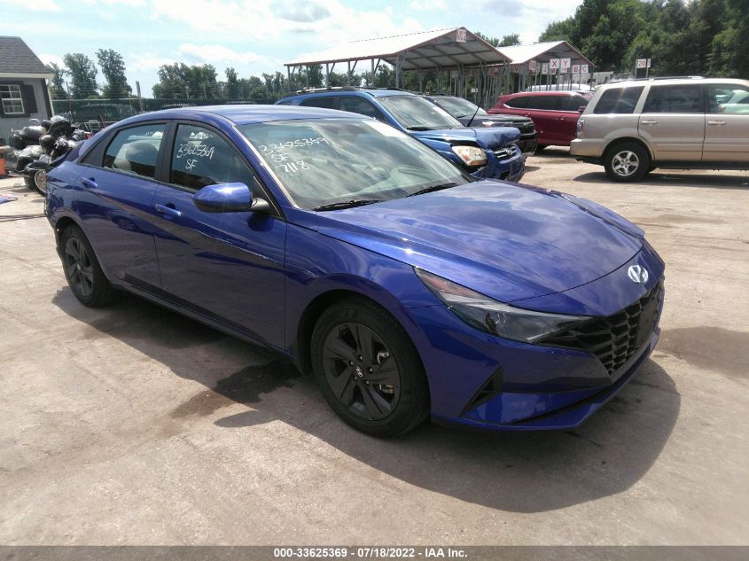 2022 HYUNDAI ELANTRA SEL VIN: KMHLM4AG3NU294834