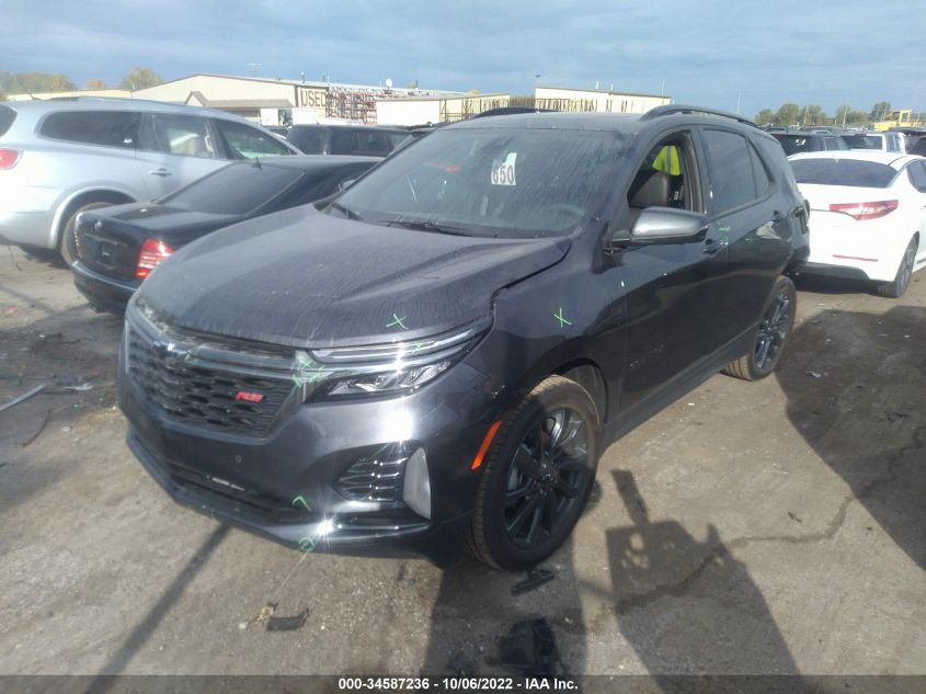 2022 CHEVROLET EQUINOX RS VIN: 3GNAXMEV4NS120533