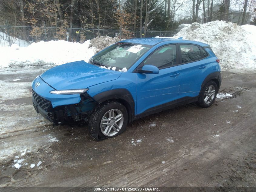 2022 HYUNDAI KONA SE VIN: KM8K2CAB4NU927924