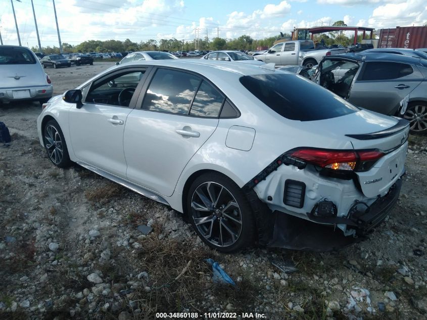 2021 TOYOTA COROLLA XSE/APEX XSE VIN: 5YFT4MCEXMP061397