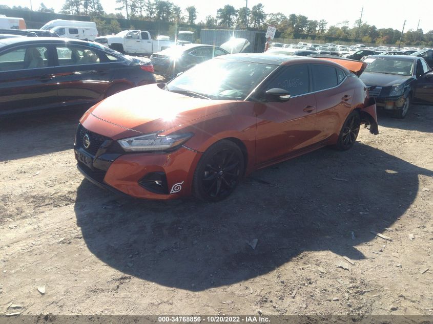 2021 NISSAN MAXIMA SR VIN: 1N4AA6EV1MC508710