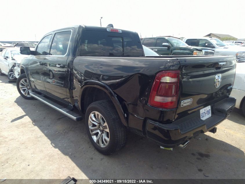 2021 RAM 1500 LONGHORN VIN: 1C6SRFKTXMN793283