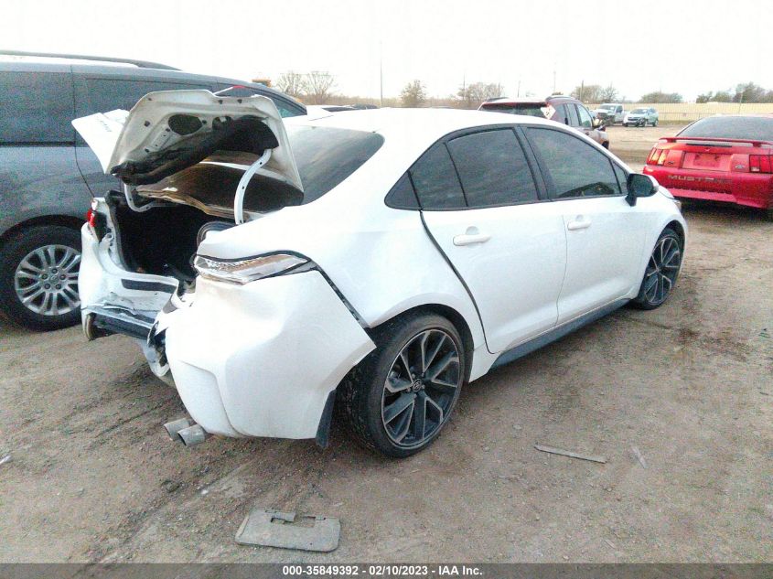 2022 TOYOTA COROLLA SE/SE NIGHTSHADE/APEX SE VIN: JTDS4MCE9NJ083439