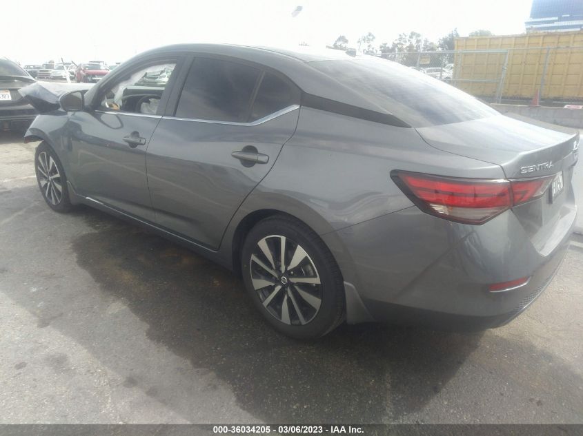 2022 NISSAN SENTRA SV VIN: 3N1AB8CV9NY304299