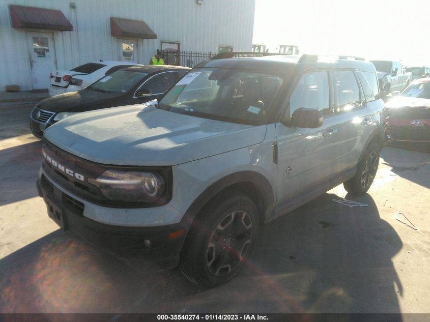 2021 FORD BRONCO SPORT OUTER BANKS VIN: 3FMCR9C67MRA03874