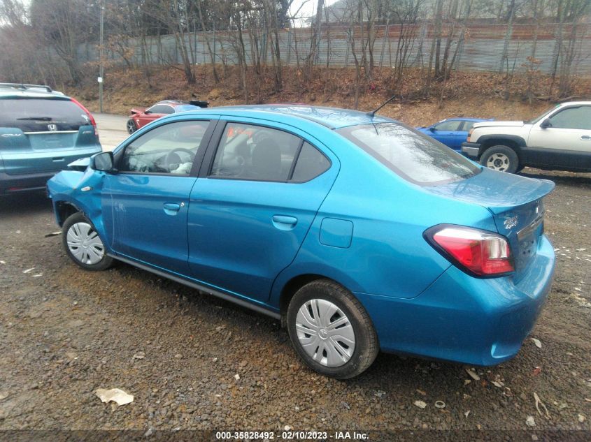 2022 MITSUBISHI MIRAGE G4 ES/LE/BLACK EDITION VIN: ML32FUFJ8NHF08603