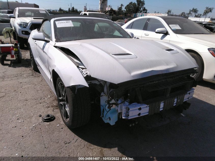 2021 FORD MUSTANG ECOBOOST VIN: 1FATP8UH7M5125308