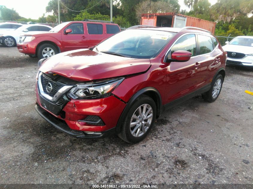 2021 NISSAN ROGUE SPORT SV VIN: JN1BJ1BV0MW312281