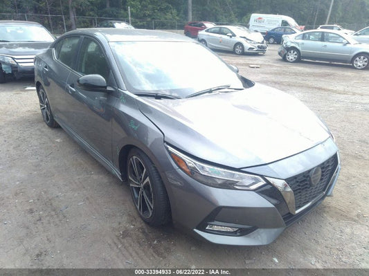 2022 NISSAN SENTRA SR VIN: 3N1AB8DVXNY239512