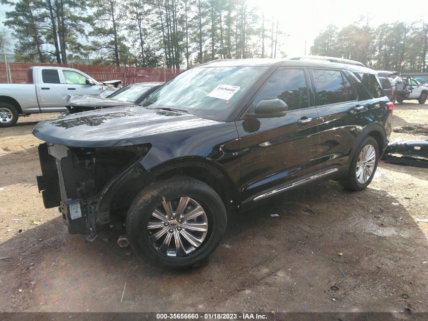 2021 FORD EXPLORER LIMITED VIN: 1FMSK7FH6MGB23769