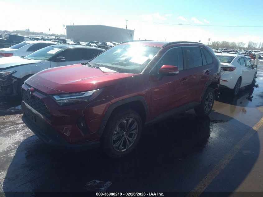 2022 TOYOTA RAV4 HYBRID XLE PREMIUM VIN: 4T3B6RFV1NU077803