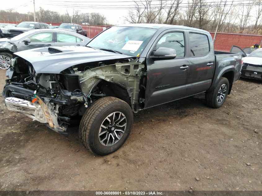 2022 TOYOTA TACOMA 4WD SR/SR5/TRD SPORT VIN: 3TMCZ5AN9NM527971