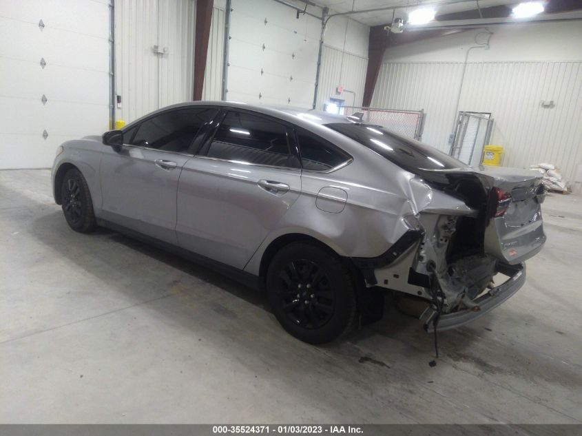 2020 FORD FUSION S VIN: 3FA6P0G78LR169704