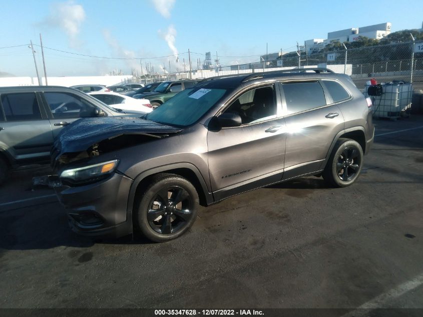 2021 JEEP CHEROKEE ALTITUDE VIN: 1C4PJLLB8MD173872