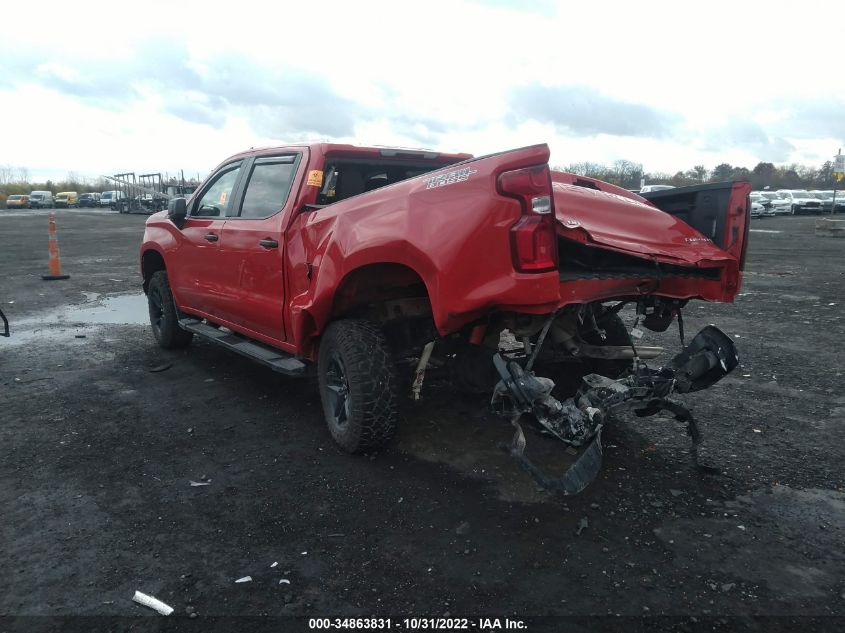 2022 CHEVROLET SILVERADO 1500 LTD CUSTOM TRAIL BOSS VIN: 1GCPYCEK8NZ236966