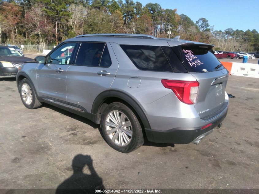 2020 FORD EXPLORER LIMITED VIN: 1FMSK7FH2LGB54077