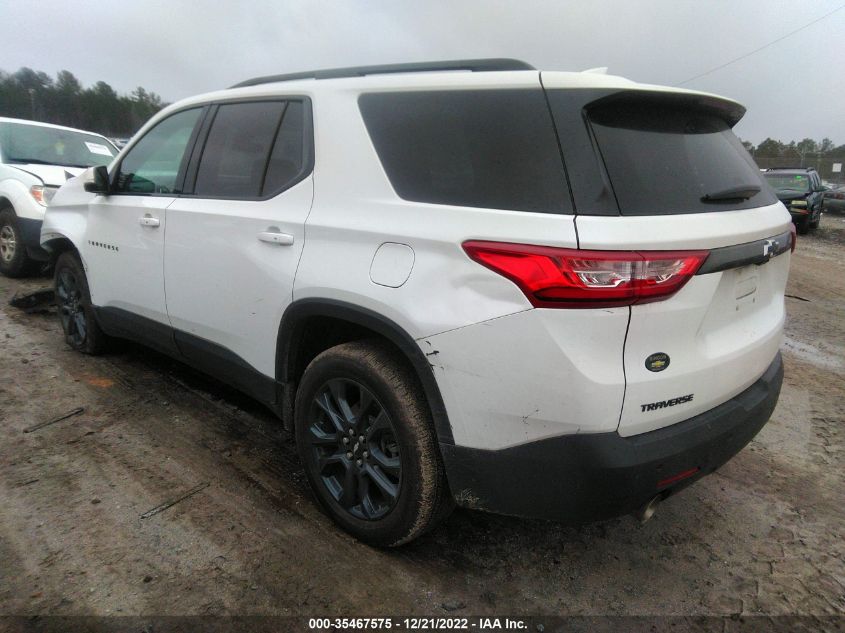 2021 CHEVROLET TRAVERSE RS VIN: 1GNERJKW1MJ233038