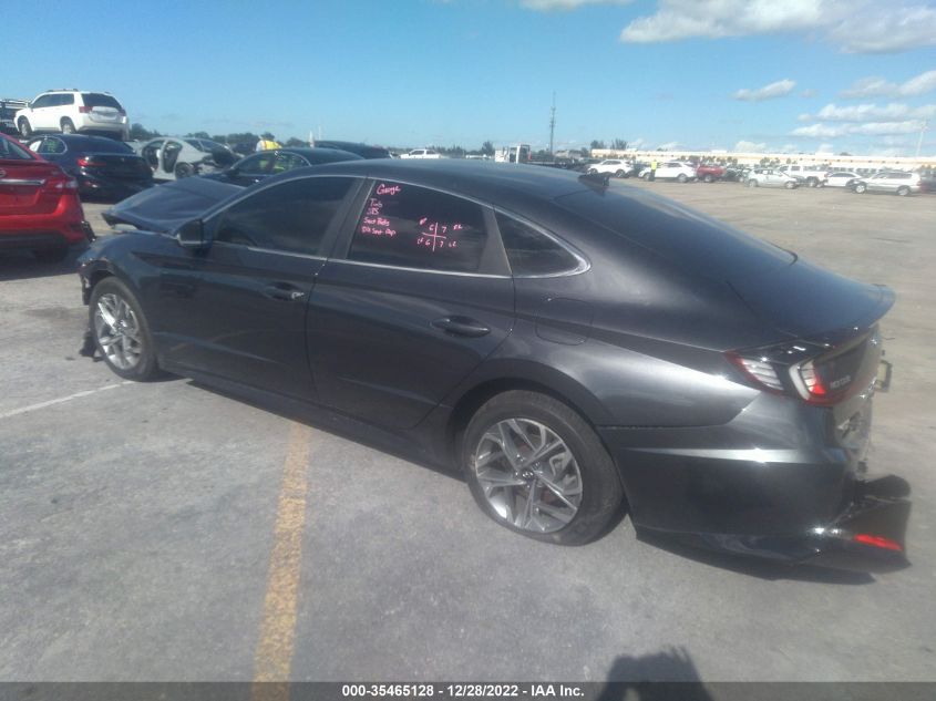 2020 HYUNDAI SONATA SEL VIN: 5NPEF4JA9LH014487