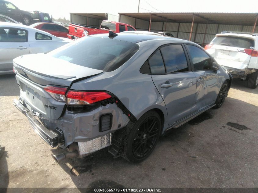 2022 TOYOTA COROLLA SE/SE NIGHTSHADE/APEX SE VIN: 5YFS4MCE4NP119923