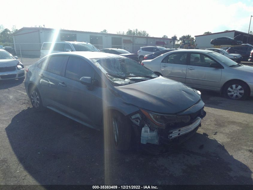 2022 TOYOTA COROLLA HYBRID LE VIN: JTDEAMDE7NJ042666