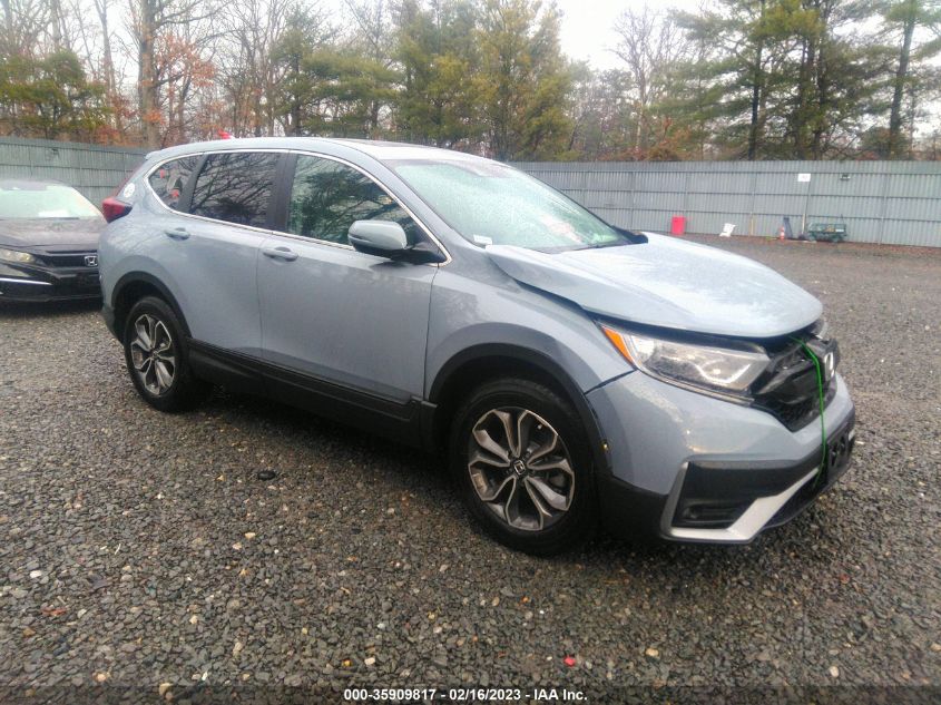2022 HONDA CR-V EX-L VIN: 5J6RW2H84NA013583