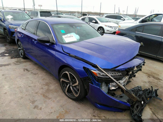 2022 HONDA ACCORD SEDAN SPORT VIN: 1HGCV1F36NA052144