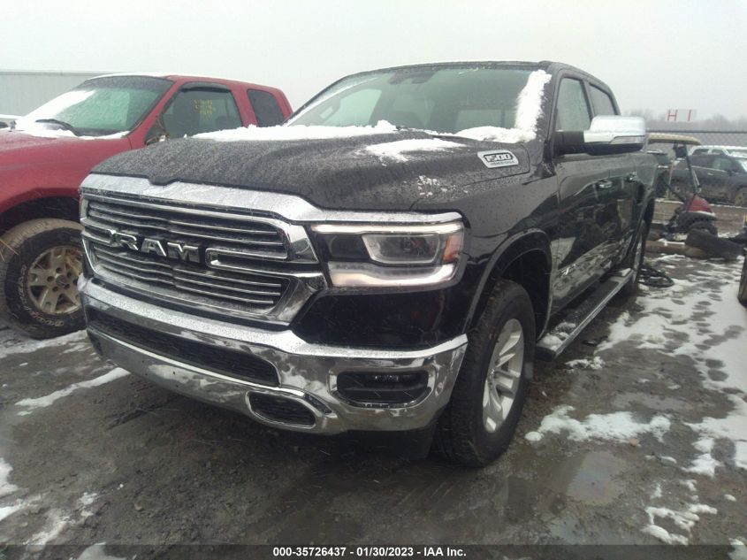 2022 RAM 1500 LARAMIE VIN: 1C6SRFJT8NN198760