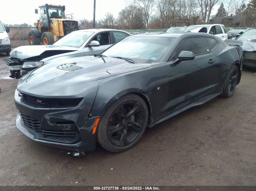 2021 CHEVROLET CAMARO 2SS VIN: 1G1FH1R71M0104102