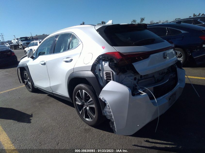 2022 LEXUS UX UX 250H VIN: JTHX9JBH7N2055651
