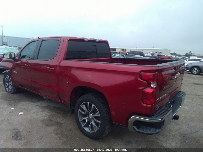 2021 CHEVROLET SILVERADO 1500 LT VIN: 3GCPWCED1MG286341