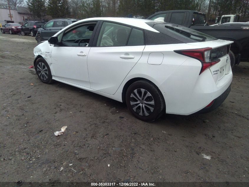 2022 TOYOTA PRIUS LE/XLE/NIGHTSHADE VIN: JTDL9MFU9N3037056