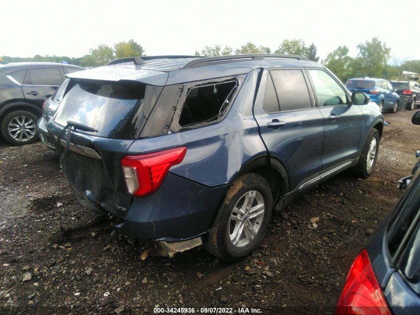 2021 FORD EXPLORER XLT VIN: 1FMSK8DH5MGB94051