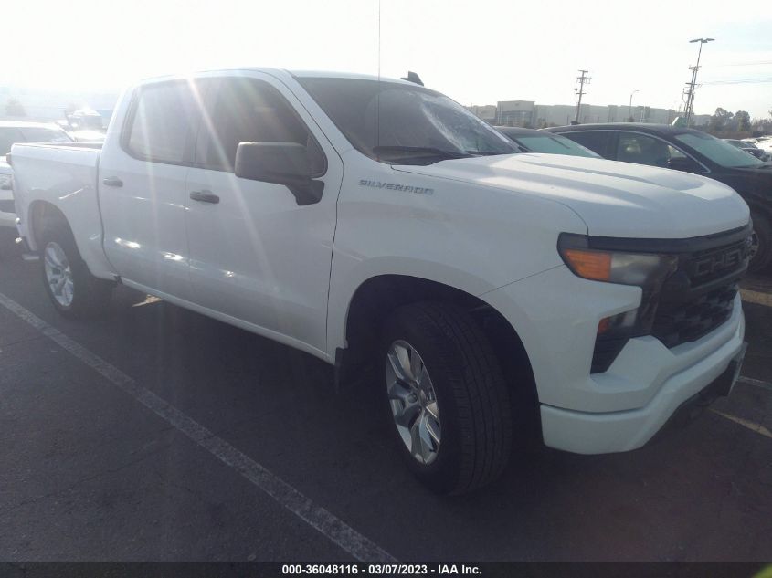 2022 CHEVROLET SILVERADO 1500 CUSTOM VIN: 1GCPABEK9NZ616994