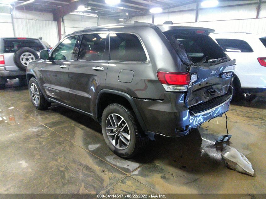 2021 JEEP GRAND CHEROKEE LIMITED VIN: 1C4RJFBG4MC677588