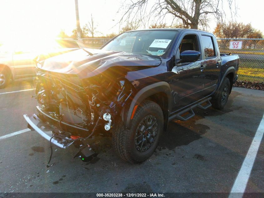 2022 NISSAN FRONTIER PRO-4X VIN: 1N6ED1EK6NN689057