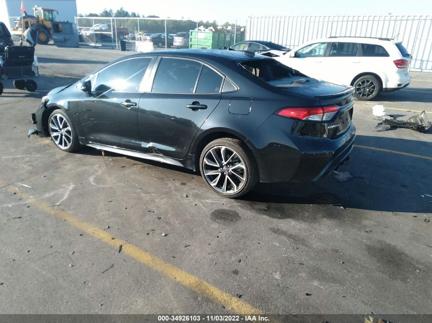 2021 TOYOTA COROLLA SE/NIGHTSHADE/APEX SE VIN: JTDS4MCE5MJ080231