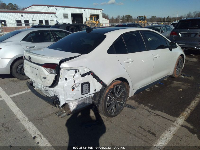 2022 TOYOTA COROLLA SE/SE NIGHTSHADE/APEX SE VIN: 5YFS4MCE5NP115587