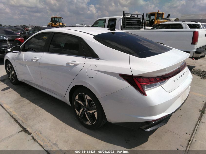 2022 HYUNDAI ELANTRA SEL VIN: 5NPLN4AG0NH060467