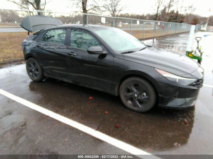 2022 HYUNDAI ELANTRA SEL VIN: 5NPLM4AG1NH073571