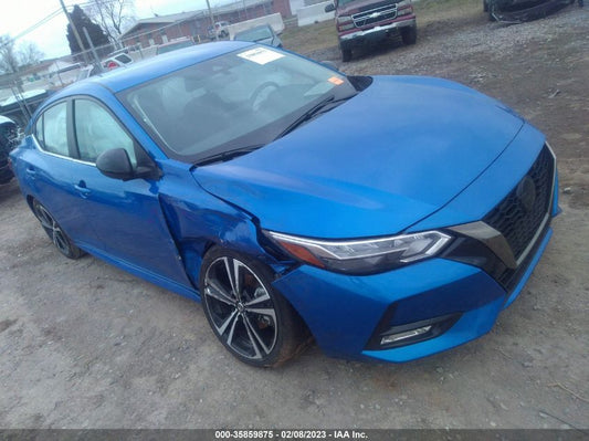 2022 NISSAN SENTRA SR VIN: 3N1AB8DV3NY257866