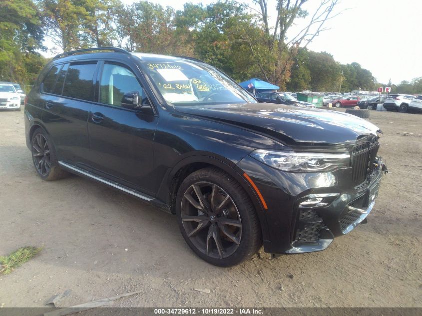 2022 BMW X7 XDRIVE40I VIN: 5UXCW2C07N9N11323