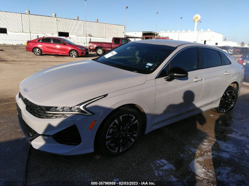 2022 KIA K5 GT-LINE VIN: 5XXG64J21NG109349