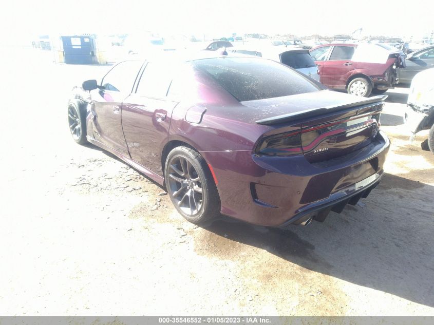 2020 DODGE CHARGER SCAT PACK VIN: 2C3CDXGJXLH197126