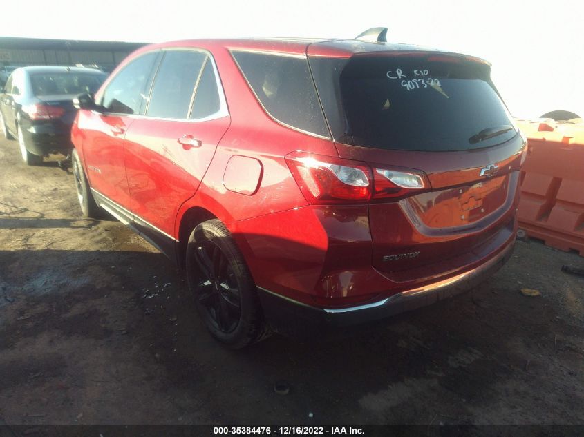 2020 CHEVROLET EQUINOX LT VIN: 2GNAXKEV3L6244759