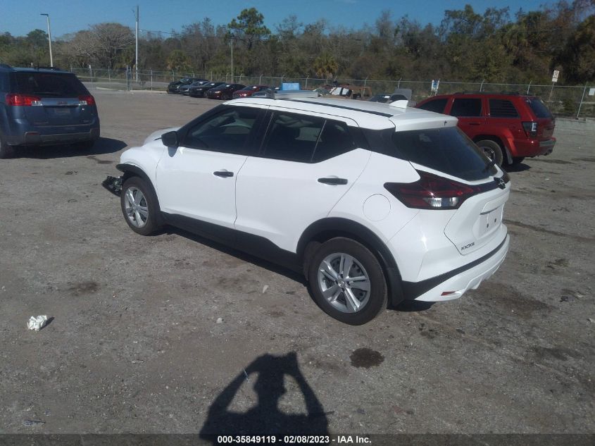 2022 NISSAN KICKS S VIN: 3N1CP5BV6NL518321