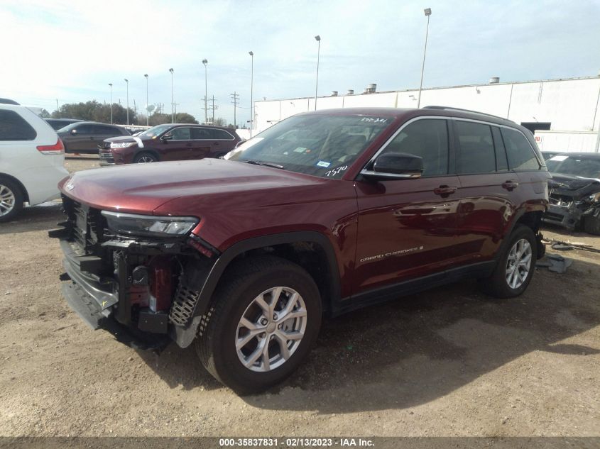 2022 JEEP GRAND CHEROKEE LIMITED VIN: 1C4RJHBG6N8587570