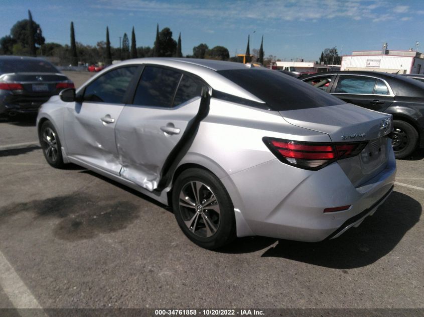 2021 NISSAN SENTRA SV VIN: 3N1AB8CVXMY328495
