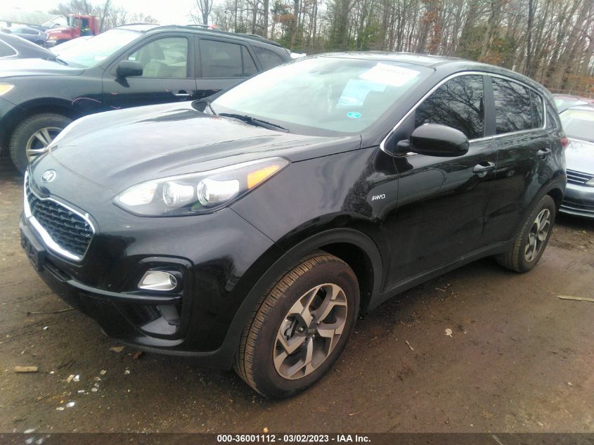 2022 KIA SPORTAGE LX VIN: KNDPMCACXN7975858